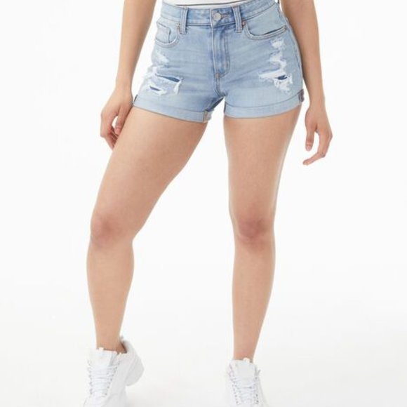 Aeropostale Denim Distressed Shorts - Picture 1 of 10